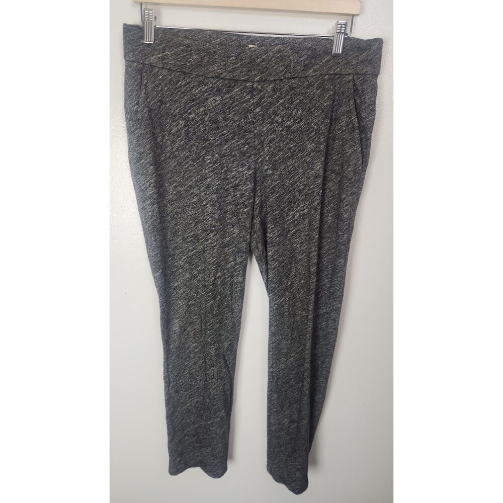 Eileen Fisher Women's Sz. PS Charcoal Grey Knit Pull On Straight Pants